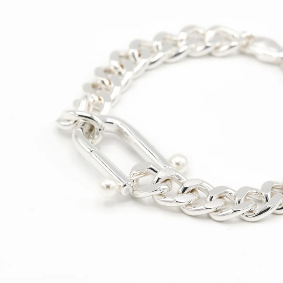 NWT Pearl Silver Bracelet - Picture 10 of 13